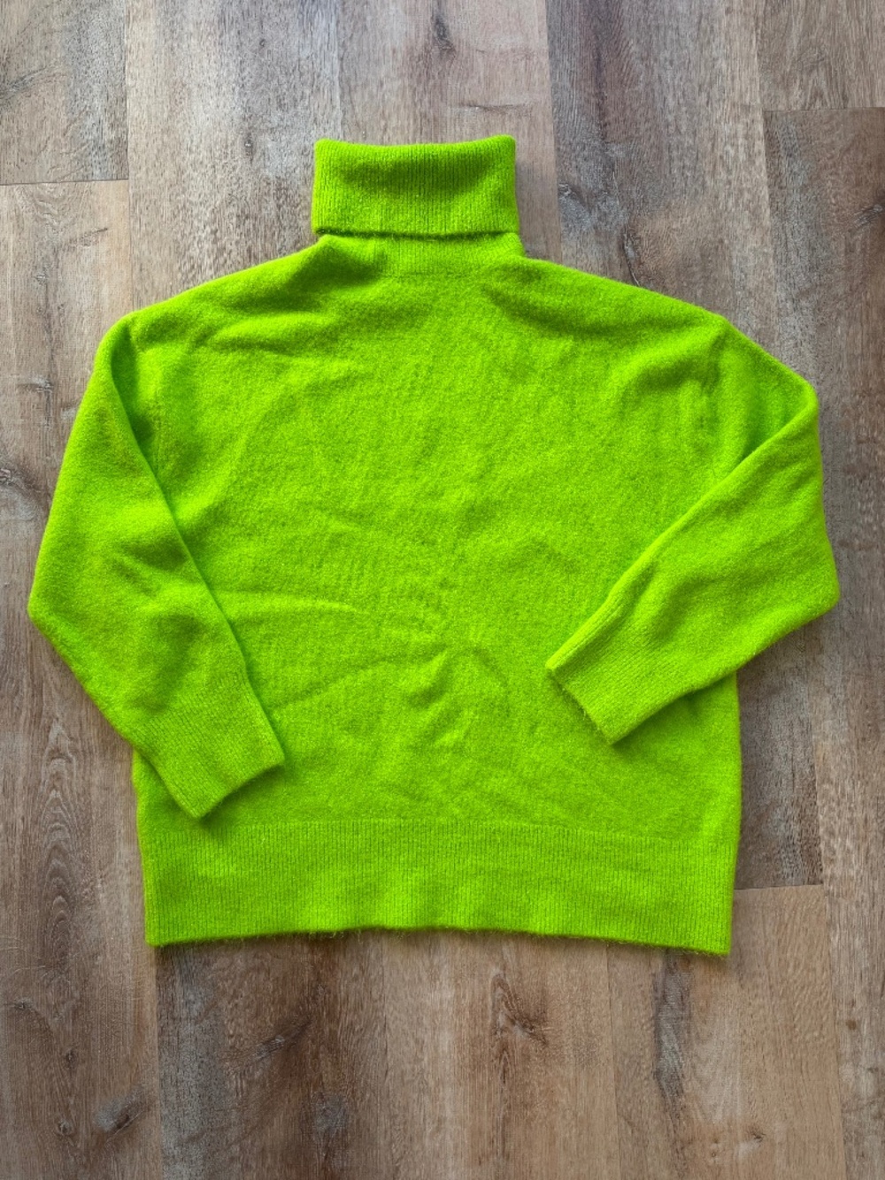 Zara Lime Green Turtle Neck